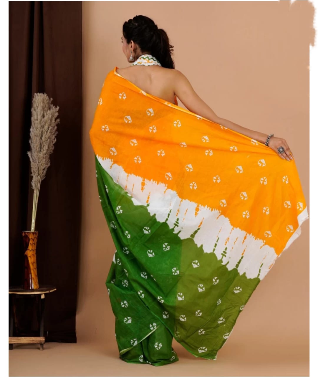  VK4120 Independence Day Printed Sarees Catalog